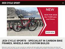 Tablet Screenshot of jedicyclesport.co.uk